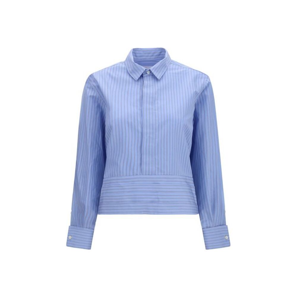 Sacai Blue Cotton Women's Shirt